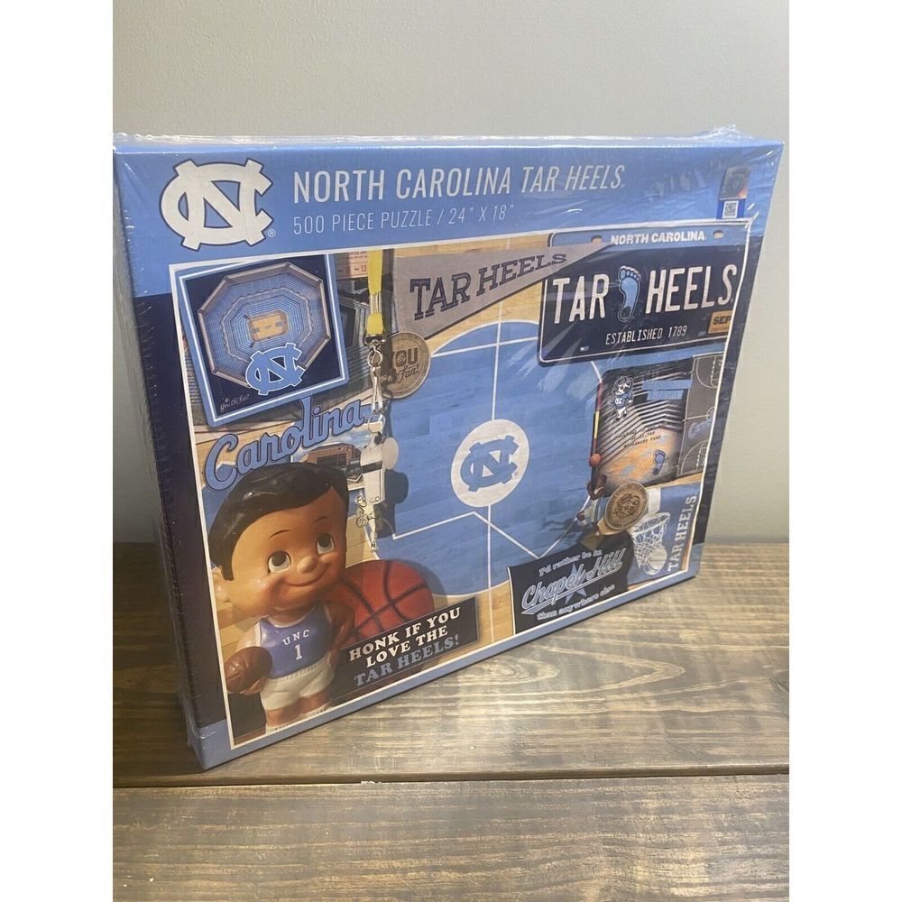 North Carolina Tar Heels You The Fan Jigsaw Puzzle  500 Pc 24x18 NCAA Basketball
